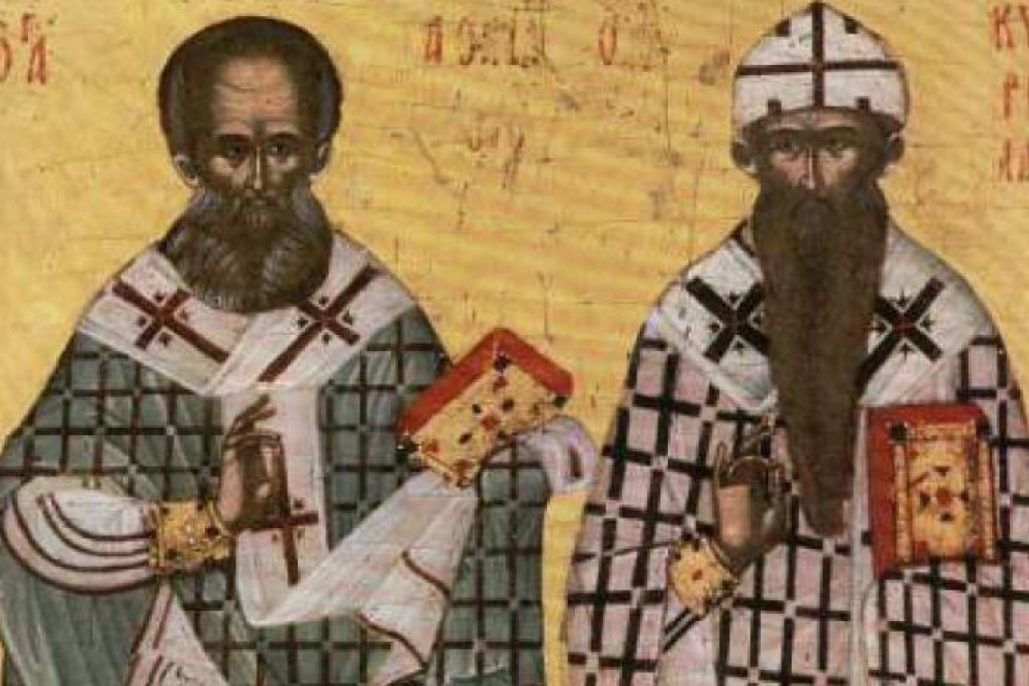 Γιορτή Ορθοδοξίας: Άγιοι Αθανάσιος και Κύριλλος Αλεξανδρείας