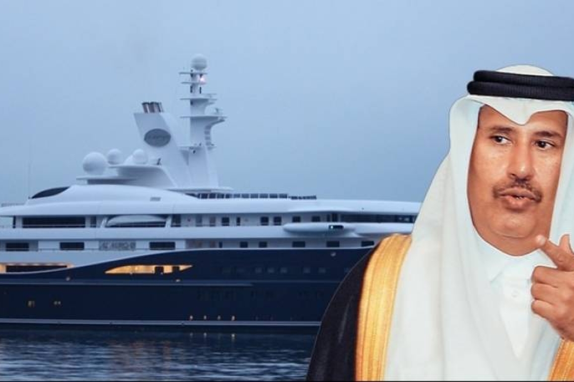 Ο σεΐχης του Κατάρ στη Σκιάθο με υπερπολυτελή θαλαμηγό