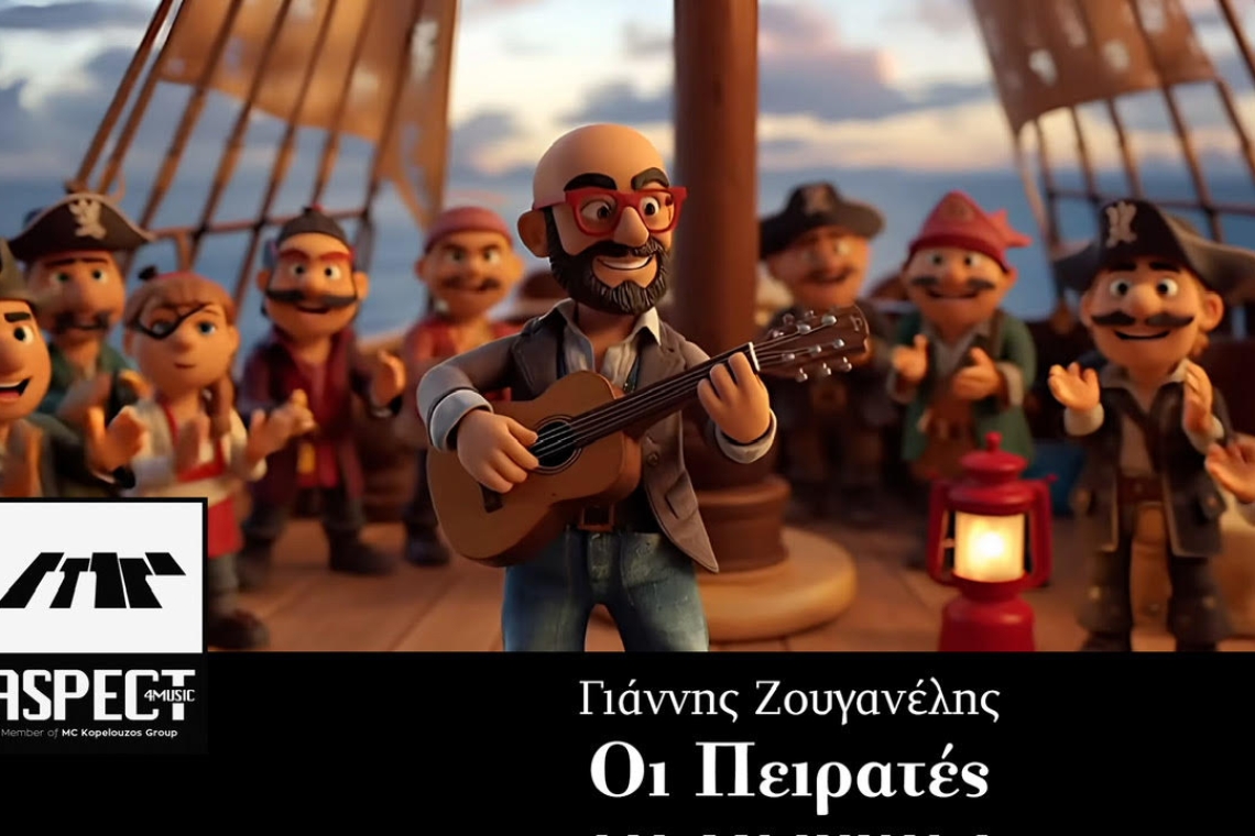 Γιάννης Ζουγανέλης: «Οι Πειρατές» σαλπάρουν με ένα πρωτότυπο animation video